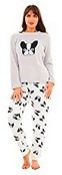 RRP £21.98 Ladies Embroidered Animal Top Fleece Pyjama (22-24) Terrier