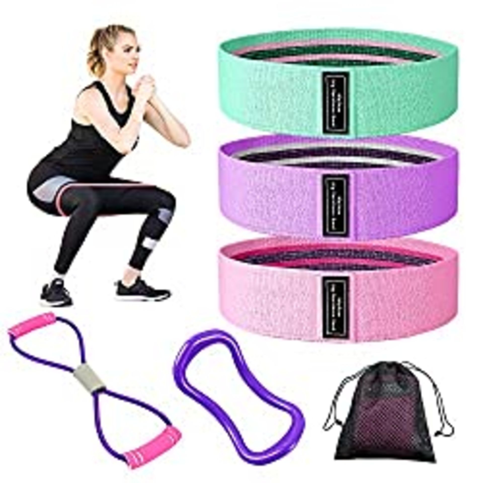 RRP £12.98 Resistance Bands 3 Sets