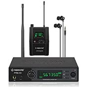 RRP £178.99 Phenyx Pro UHF Stereo Wireless in Ear Audio Monitor System