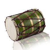 RRP £15.82 Handmade Wooden & Leather Classical Indian Folk Tabla
