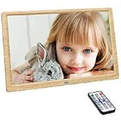 RRP £76.76 UrChoiceLtd Digital Photo Frame 10.1 Inch 1920x1080