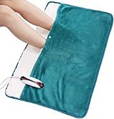 RRP £39.98 Electric Foot Warmer Heating Pad Extra Large Size 50