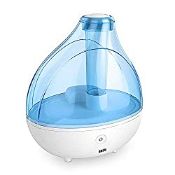 RRP £5.99 ANSIO Humidifier for Bedroom 1500ml Cool Mist Air