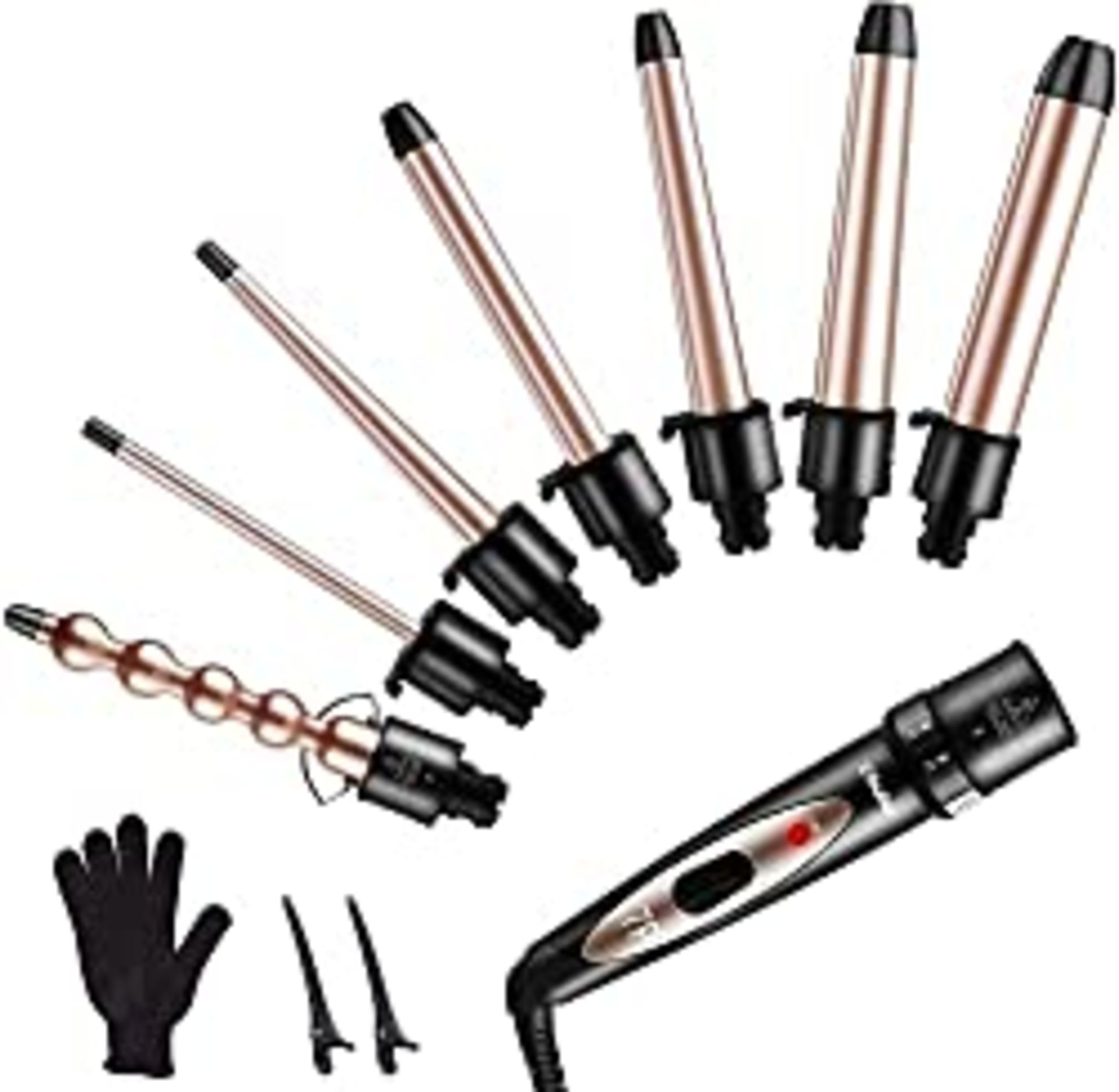 RRP £39.98 Ohuhu 7 in 1 Curling Wand