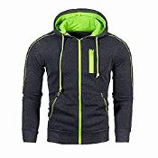 RRP £24.98 Mens Workwear Flexible Hoodies Comfortable Soft Hoody