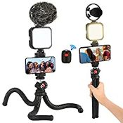 RRP £49.49 CAMOLO Smartphone Vlogging Kit