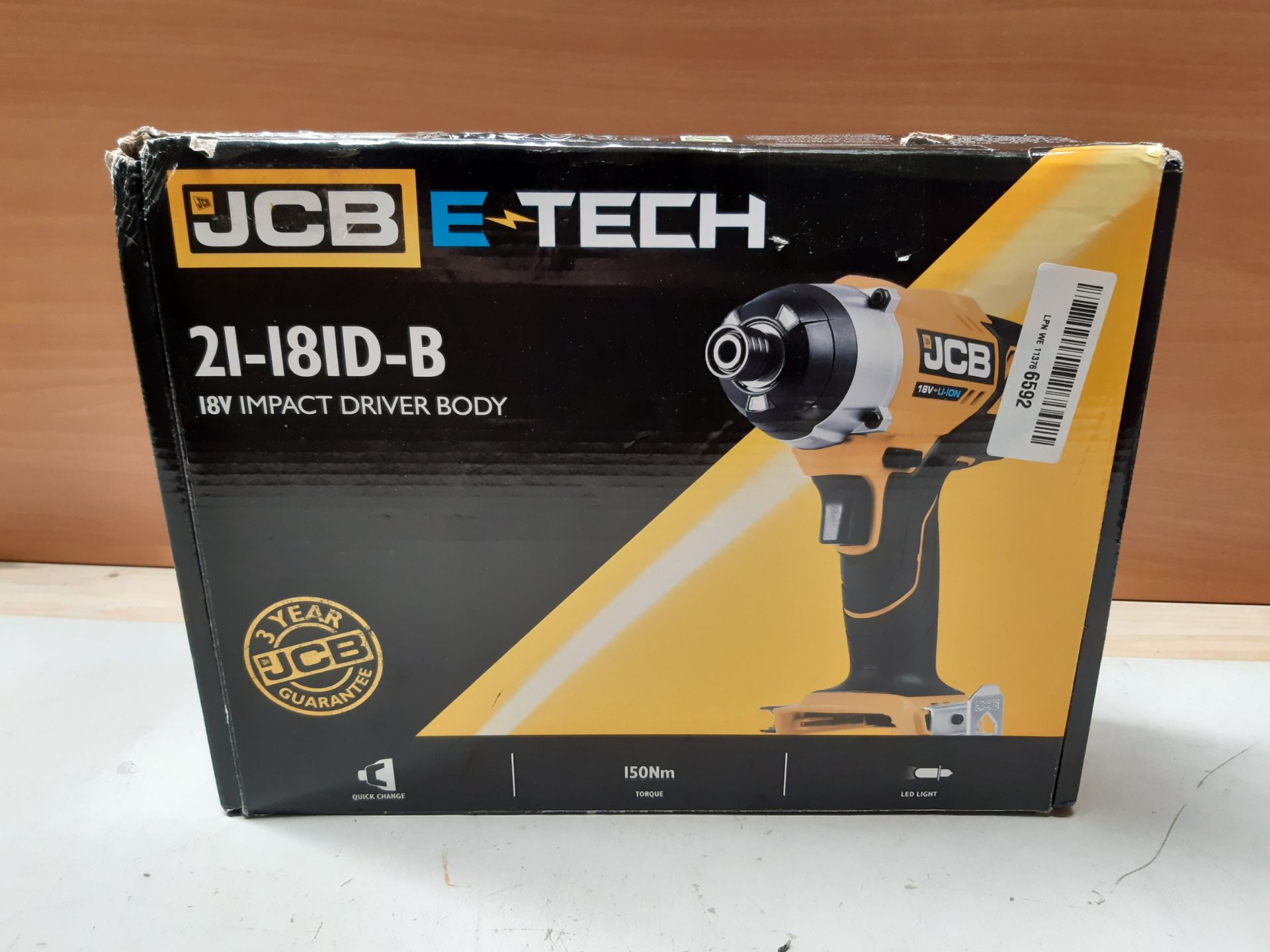 RRP £100.00 JCB 18V Cordless Impact Driver - Image 2 of 2