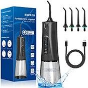RRP £23.88 Water Flossers for Teeth Cordless Portable 360 Rotation