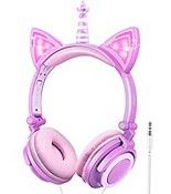 RRP £14.87 Unicorn Kids Headphones
