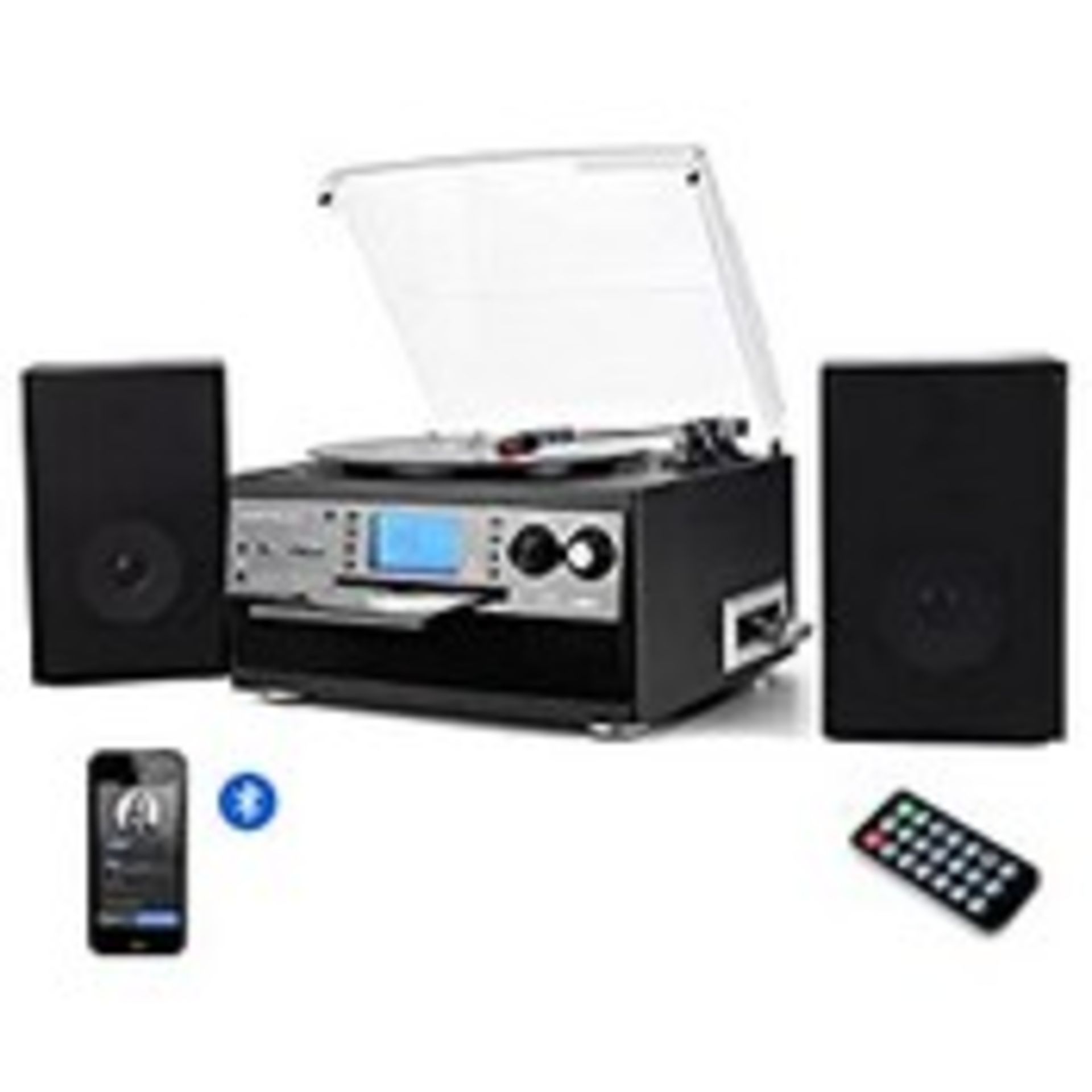 RRP £139.99 DIGITNOW! Bluetooth Viny Record Player