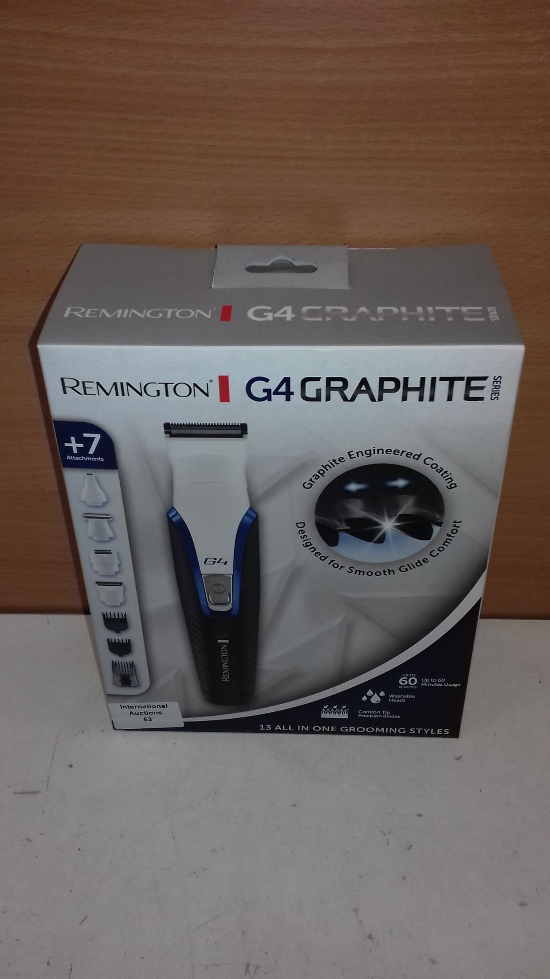 RRP £29.96 Remington Graphite G4 Cordless Trimmer - Image 2 of 2