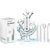 RRP £19.99 Water Flosser for Teeth with 4 Nozzles