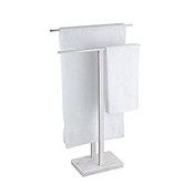 RRP £67.93 KES Freestanding Towel Rail for Bathroom Towel Stands