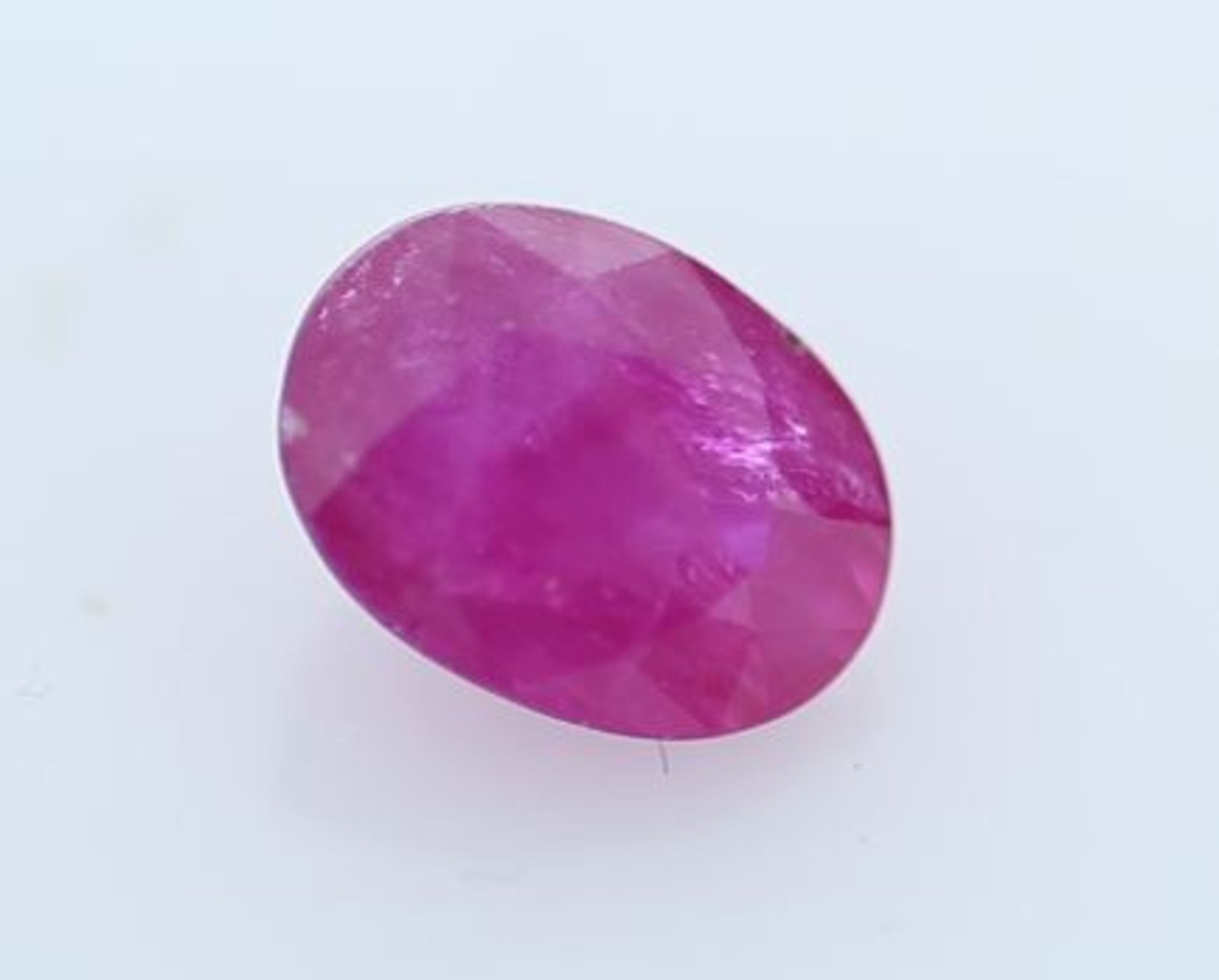 Loose Oval Burmese Ruby 1.90 Carats - Valued by AGI £5,700.00 - Loose Oval Burmese Ruby 1.90