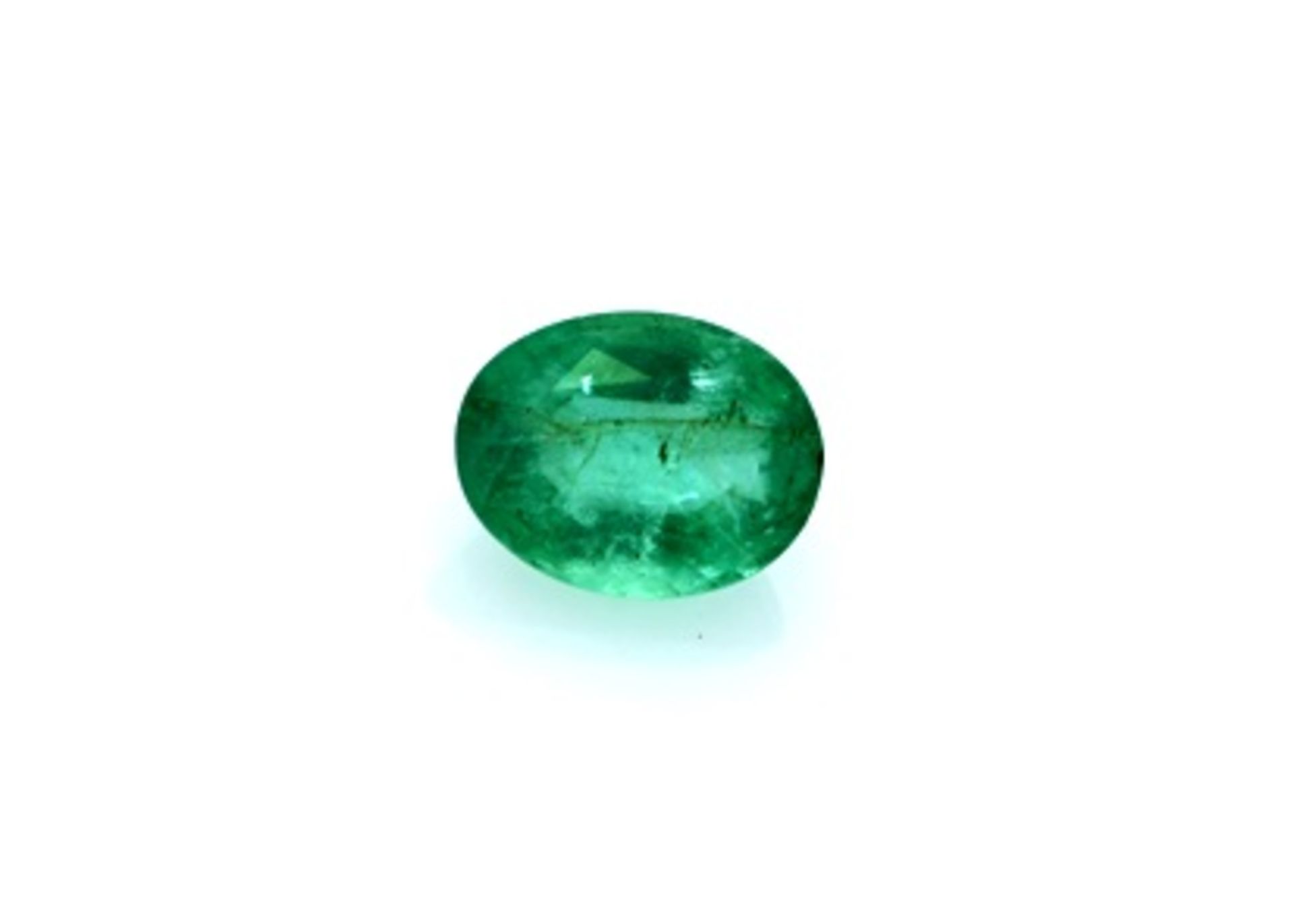 Loose Oval Emerald 1.87 Carats - Valued by AGI £3,740.00 - Loose Oval Emerald 1.87 Colour-Green,