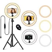 RRP £13.70 ULTRICS 10.2 Ring Light