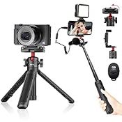 RRP £25.98 Camera Tripod ULANZI MT-41 Portable Vlogging Tripod Stand with Cold Shoe