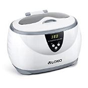 RRP œ39.98 VLOXO CD-3800 Ultrasonic Cleaner with 5 Digital Timer
