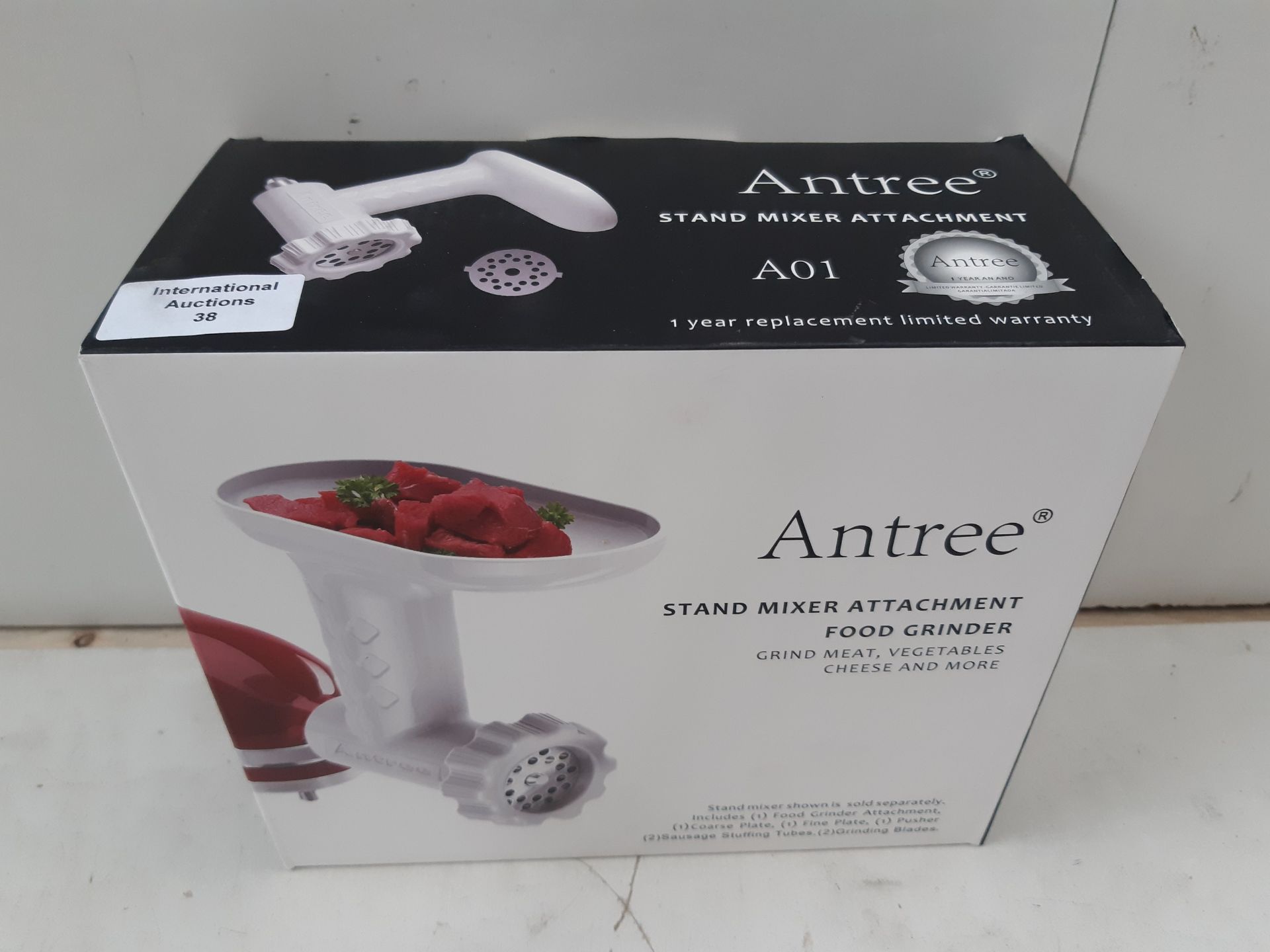 RRP £11.94 Antree Food Grinder and Sausage Filler Tube Attachment - Image 2 of 2