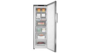 RRP £435.00 HISENSE FREESTANDING 235LITRE FREEZER STAINLESS STEEL MODEL: FV306N4BC11