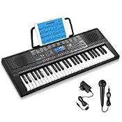 RRP £59.99 Moukey 54 Key Keyboard Piano