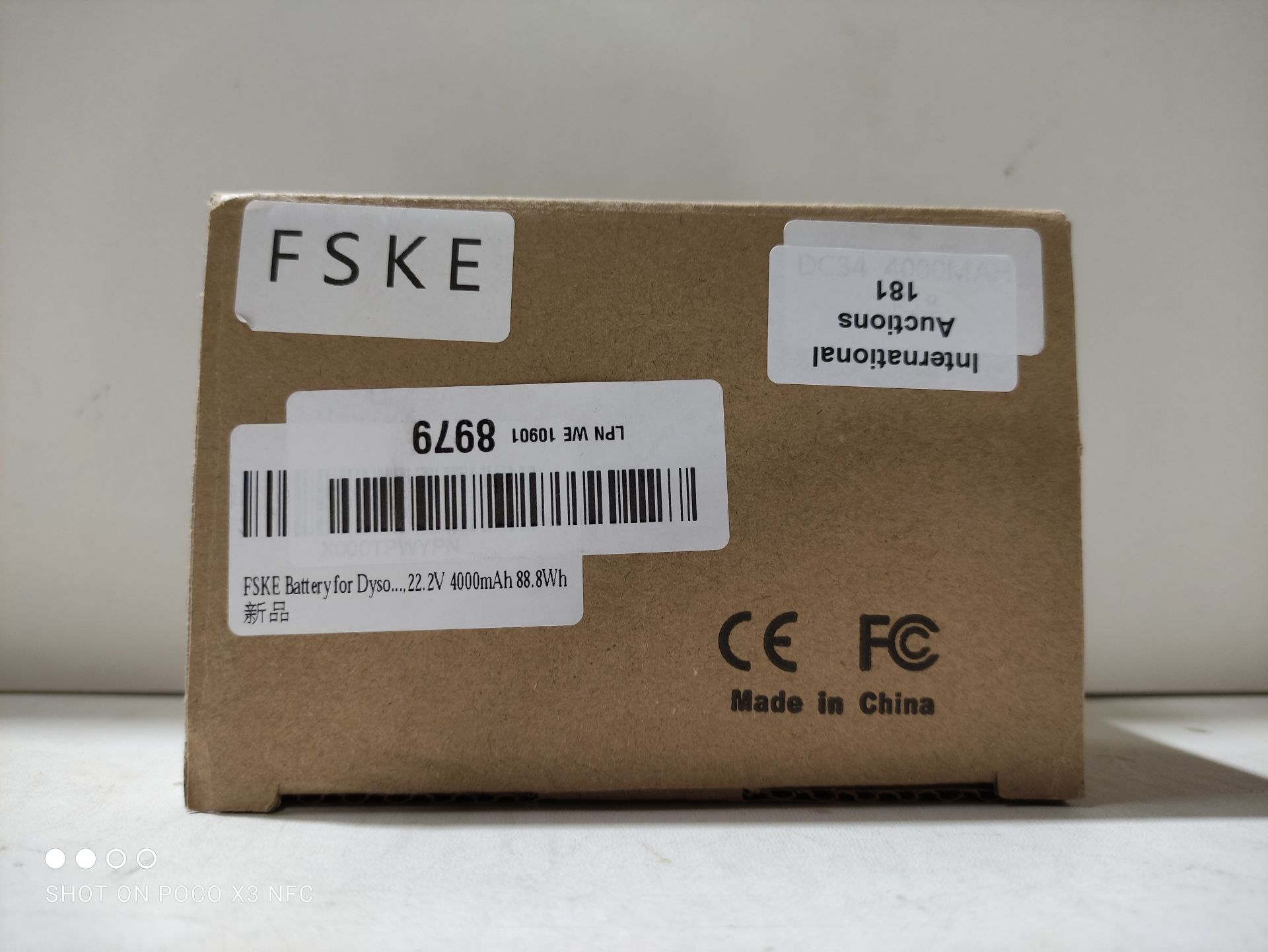 RRP £36.49 FSKE Battery for Dyson DC35 DC44 DC34 DC31 DC45 Handheld Vacuum Cleaner - Image 2 of 2