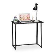 RRP £85.90 Relaxdays Foldable PC Table (BRAND NEW BOXED/AS SEEN IN WAYFAIR)