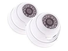 RRP £24.19 Yale Indoor HD 720 Dome Camera Twin Pack