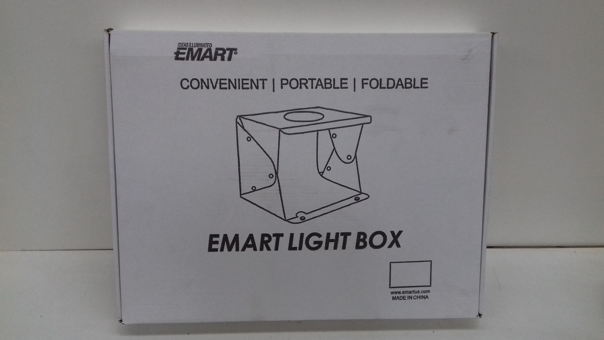 RRP £30.98 Upgraded Emart Light Box Photography - Image 2 of 2