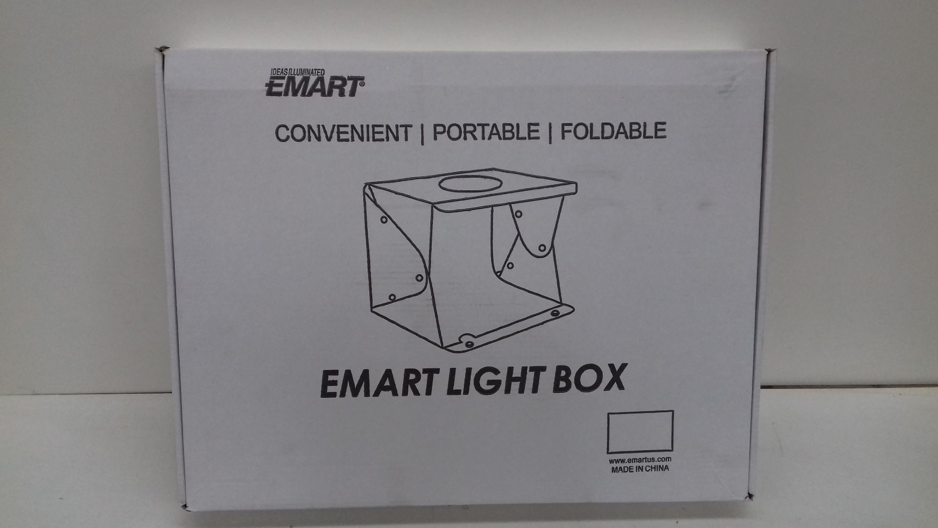 RRP £30.98 Upgraded Emart Light Box Photography - Image 2 of 2