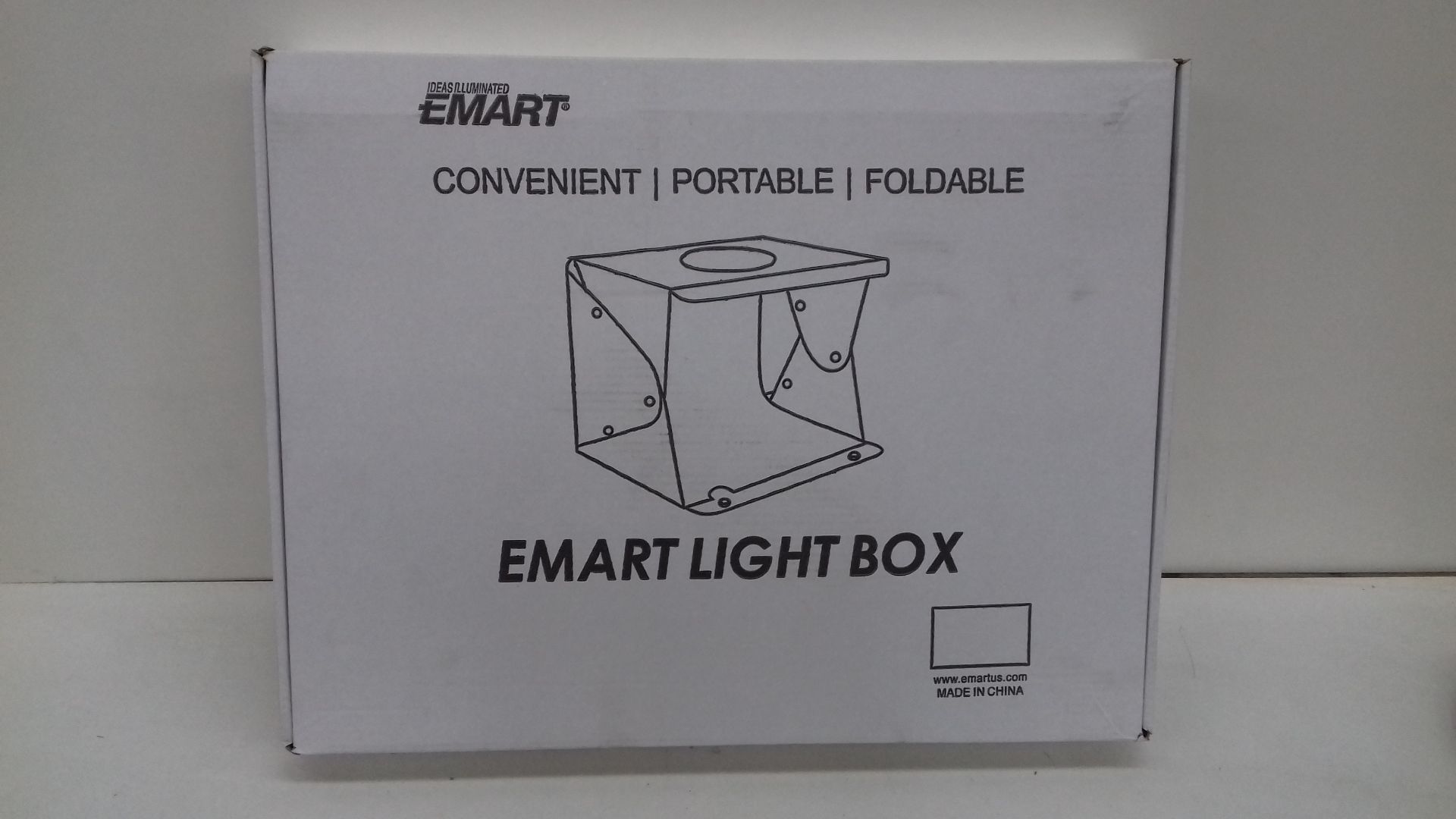 RRP £30.98 Upgraded Emart Light Box Photography - Image 2 of 2