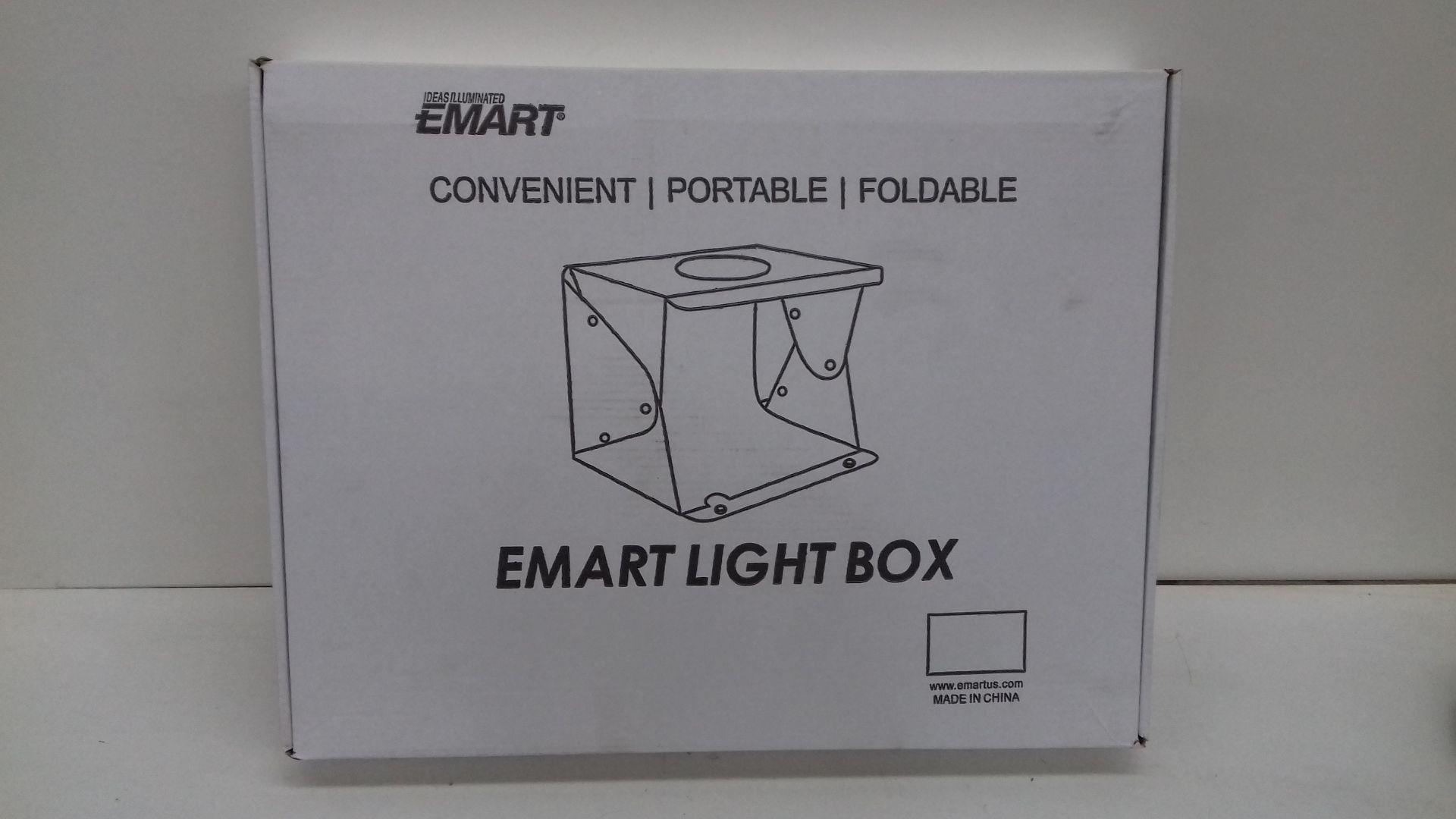 RRP £30.98 Upgraded Emart Light Box Photography - Image 2 of 2