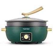 RRP £60.98 Topwit Electric Hot Pot with Adjustable Power Control