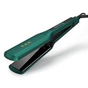 RRP £35.99 K&K Extra Wide Plate Hair Straighteners Pro-Ceramic