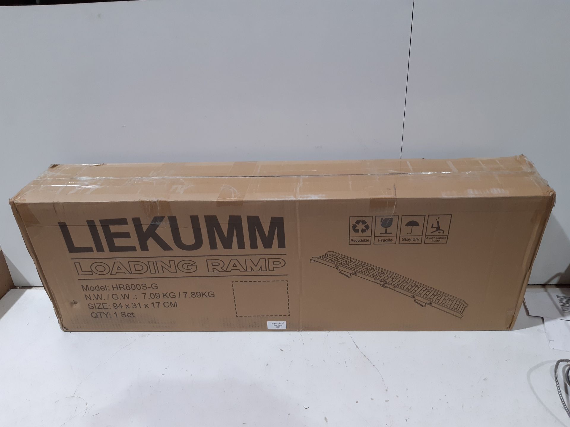 RRP £94.79 LIEKUMM 180cm Aluminum Loading Ramp - Image 2 of 2