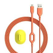 RRP £17.99 nolii USB A to Apple Lightning Cable | Apple MFi Certified