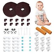 RRP £32.99 Homemari 46 PCS Baby Safety Kit Magnetic Cabinet Locks