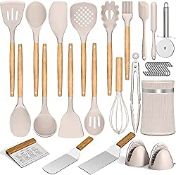 RRP £27.98 Umiten 31pcs Kitchen Utensils Set Silicone Cooking Utensils