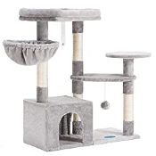 RRP £39.98 Hey-brother Cat Tree with Sisal Scratching Posts