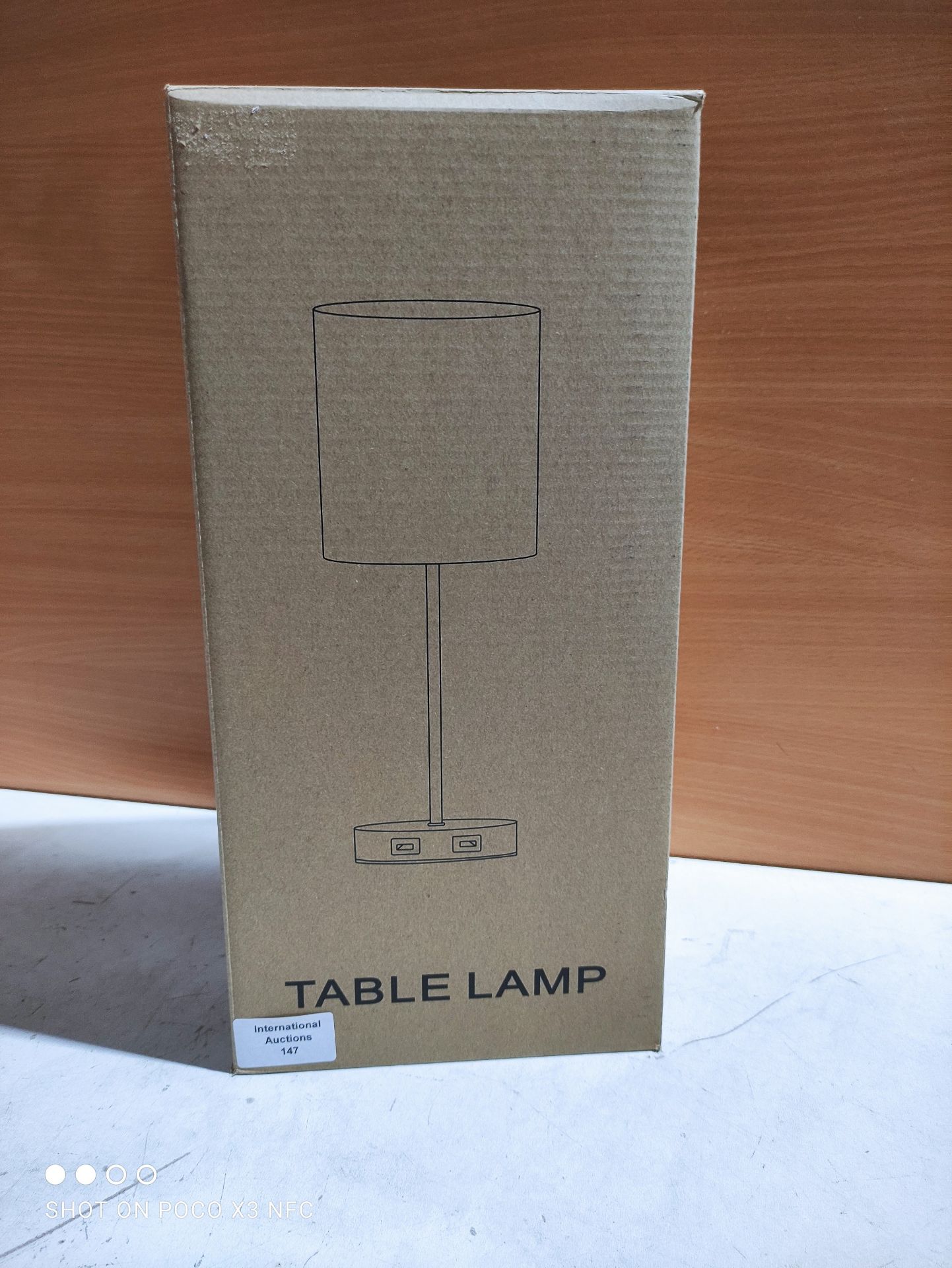 RRP £32.99 Touch Control Table Lamp with 2 USB Charging Ports - Image 2 of 2