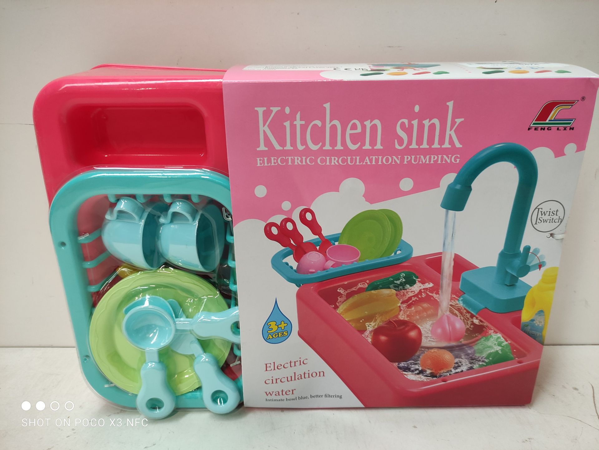 RRP £16.99 Kitchen Sink Toys for Kids - Image 2 of 2