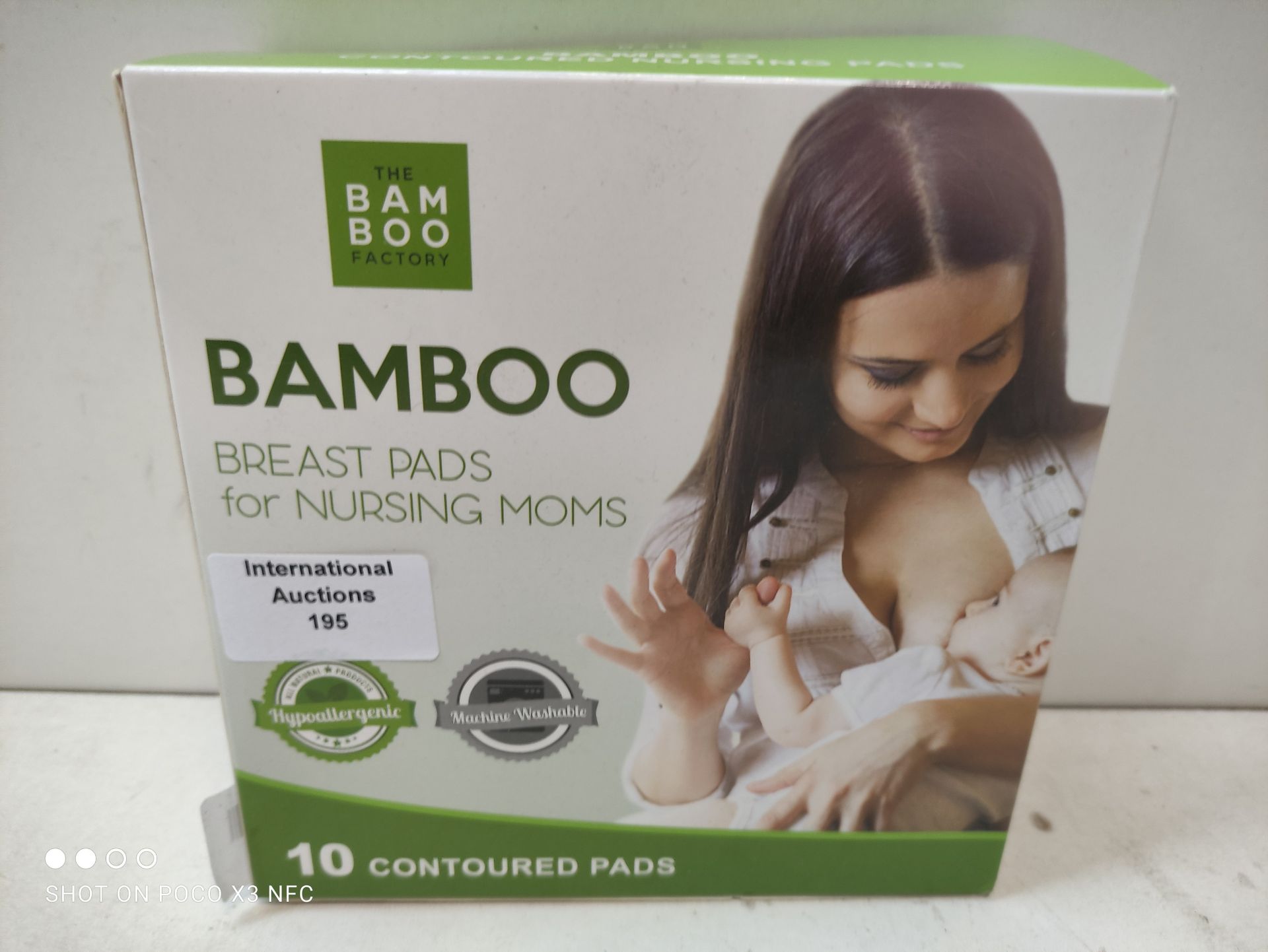 RRP £7.82 Organic Bamboo Nursing Breast Pads - Image 2 of 2