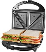 RRP £18.79 Ultimate Toastie Maker | 2 Slice Sandwich Toaster |