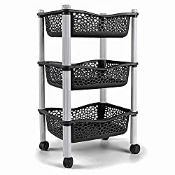 RRP £23.42 Kitchen Storage Trolley on Wheels