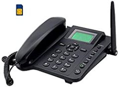RRP £47.99 BW 2.4'' Wireless Quadband GSM Classic Desk TelePhone