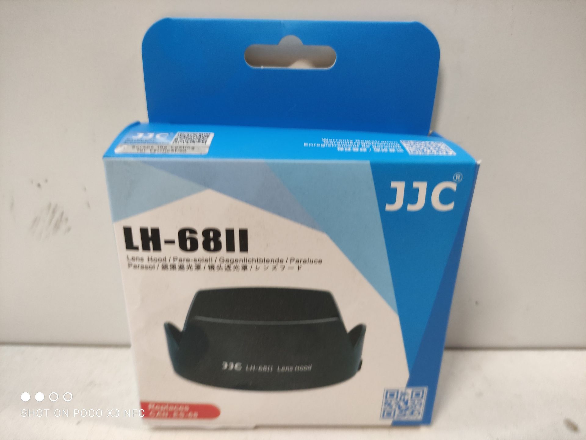 RRP £9.28 JJC LH-68II Flower Shape Lens Hood for Canon EF 50 mm F/1.8 STM Lens - Image 2 of 2