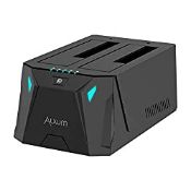 RRP £40.99 Alxum USB C to SATA HDD Hard Drive Docking Station