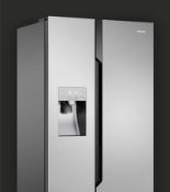 RRP £919.00 HISENSE MULTI AIR FLOW REFRIDGERATOR/FREEZER SILVER MODEL: RS694N4TD1