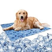RRP £17.81 Vamcheer Cooling Mat for Dogs Large - Pet Self Cooling Pad for Dogs and Cats