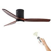 RRP £159.98 LPPO LED Ceiling Fan with Light and Remote Control Reversible
